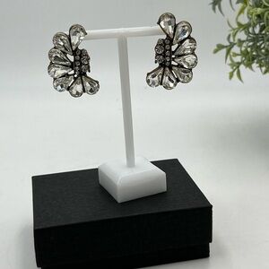 Whispering Butterfly Rhinestone Earrings Delphine sparkling